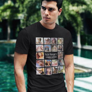 18 Bilder In Loving Memory Beerdigung T-Shirt