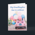 *18. BIRTHTAG* GRANDDAUGHTER ZEIT BIS ZUM CELEBRAT KARTE<br><div class="desc">EINE FIAT MIT BALLOONS UND "DEINE WÜNSCHE" MACHEN DIESE KARTE SO SEHR BESONDERS FÜR IHREN "GRANDDAUGHERS BIRTHTAG*** UND WEIL SIE VON "DICH" IST ES NOCH MEHR!!! DANKE FÜR DAS HOFFNEN EINES MEINER ACHT STORES! ÄNDERN SIE DAS ALTER IN SEKUNDEN,  WENN SIE:) DANK</div>