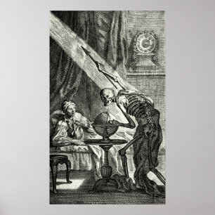 18. C. Grim Sensenmann Besuch Poster
