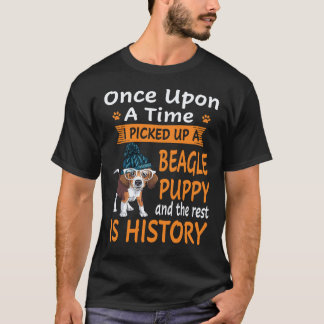 18 Es war einmal - Beagle Welpe Beagle T-Shirt