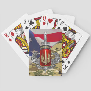 18. Feldartillerie Brigade Afghanistan Veteran Spielkarten