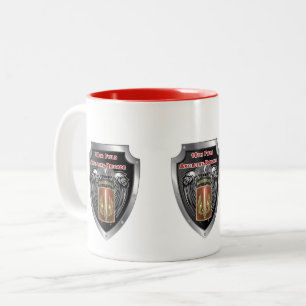 18. Feldartilleriebrigade Airborne Zweifarbige Tasse