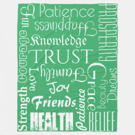 18 Fleece für Personalisierte Namen oder Wörter am