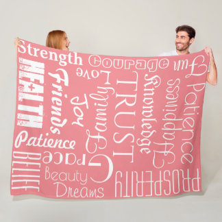 18 Fleece für Personalisierte Namen oder Wörter am