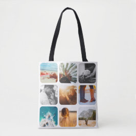 18 Foto Doppelseitiges weißes Karton Tasche