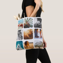 18 Foto Doppelseitiges weißes Karton Tasche