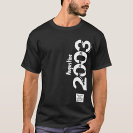 18. Geburtstag 2003 Name Legends Vintag erschütter T-Shirt