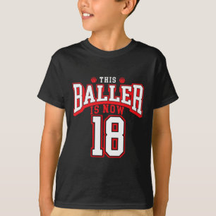 18. Geburtstag Bysketbyll Lover 18 Jahre alter Tag T-Shirt