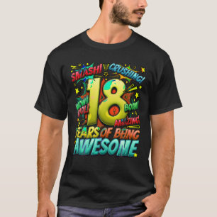 18. Geburtstag Comic Stil Phantastisch seit 2005 1 T-Shirt