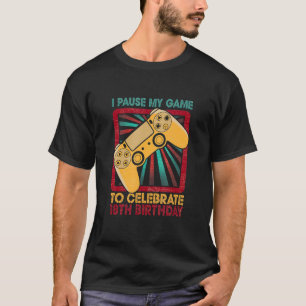 18. Geburtstag Gamer Party Boy Kind Vintag Retro 1 T-Shirt