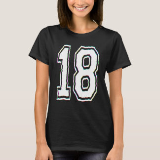 18. Geburtstag Hochschulnummer T-Shirt