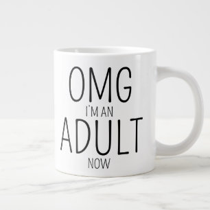 18. Geburtstag Jumbo-Tasse