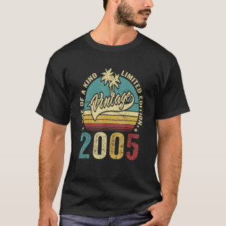 18 Geburtstagsgeschenke Vintag 2005 mit einer Art T-Shirt