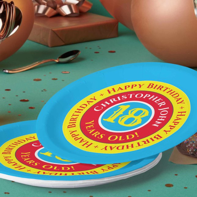 18. Geburtstagsparty Paper Teller (Von Creator hochgeladen)