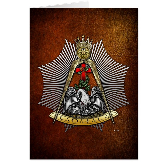 18. Grad: Ritter der Rose Croix (Vorne)