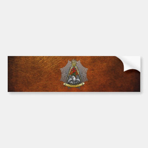 18. Grad: Ritter der Rose Croix Autoaufkleber