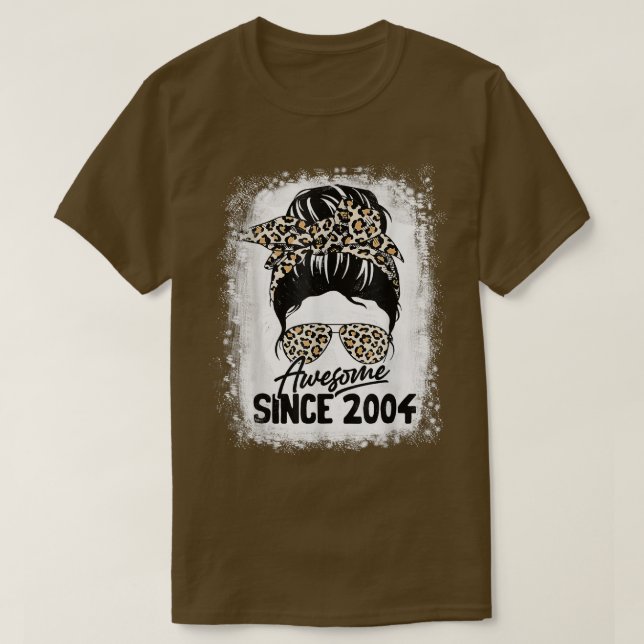 18 Jahre alt Phantastisch seit 2004 Leopard 18. Ge T-Shirt (Design vorne)