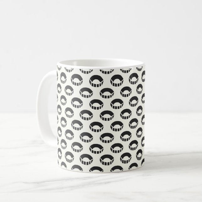 18. Jahrhundert Calico 7 Tasse (Vorderseite Links)
