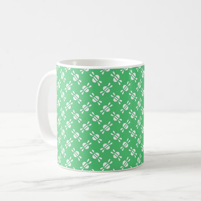18. Jahrhundert Calico 8 Kaffeetasse (Vorderseite Links)