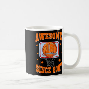 18-jährig seit 2007 18. Geburtstag Sketl Kaffeetasse