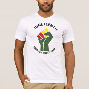 18 Juillet Freeish Depuis 1865 Blk Text T-Shirt