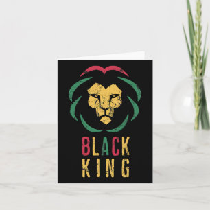 18. Juni 1865 Black History Proud Black King Karte