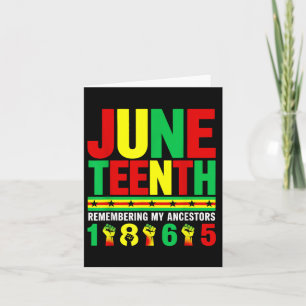 18. Juni 1865 Erinnerung an meine Vorfahren Afrika Karte