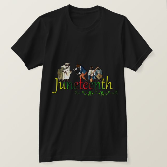 18. Juni 1865: Jede Kette durchbrechen - kühne Her T-Shirt (Design vorne)