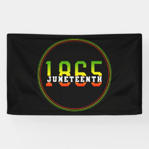 18. Juni 1865: Schwarze Freiheit feiern Banner