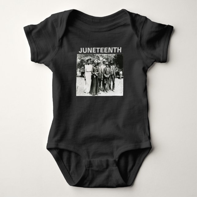 18. Juni 1866: Feier der Emanzipation Baby Strampler (Vorderseite)