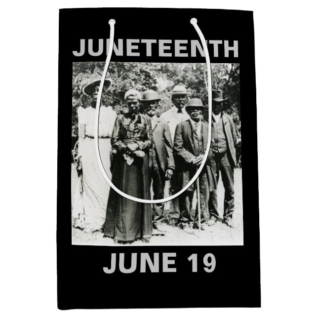 18. Juni 1866: Feier der Emanzipation Mittlere Geschenktüte (Vorderseite)
