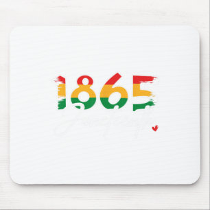 18. Juni 2024 Feiert Schwarze Freiheit 1865 Mousepad