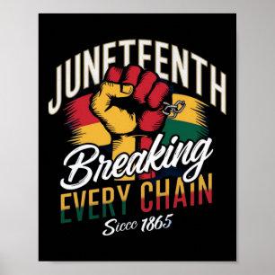 18. Juni für die Freiheit Afrikas 1865 Poster