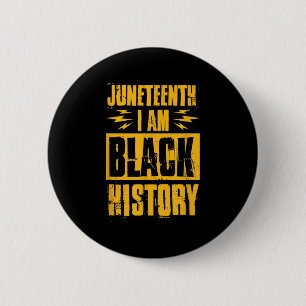 18. Juni Ich bin schwarze Geschichte Monat 4. Juli Button