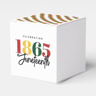 18. Juni Schwarze Geschichte Geschenkschachtel