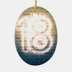 18 KERAMIK ORNAMENT