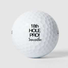 18. Loch Pro Name Golfball