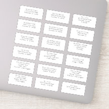 18 Name des Empfängers Anschrift Gothic Sans