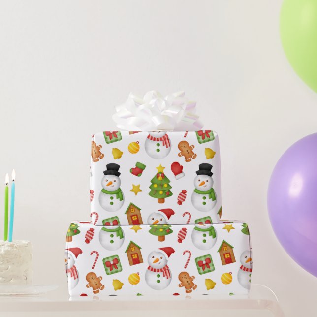 18 Nautical Haven Wrapping Paper "Big Size" Geschenkpapier (Partygeschenke)