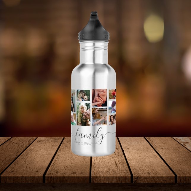 18 Niedlicher FotoCollage-Speicher für die Liebe Edelstahlflasche (Von Creator hochgeladen)
