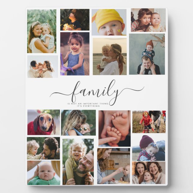 18 Niedlicher FotoCollage-Speicher für die Liebe Fotoplatte (Vorderseite)