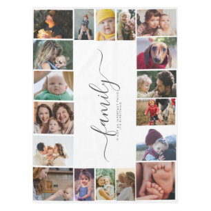 18 Niedlicher FotoCollage-Speicher für die Liebe Tischdecke
