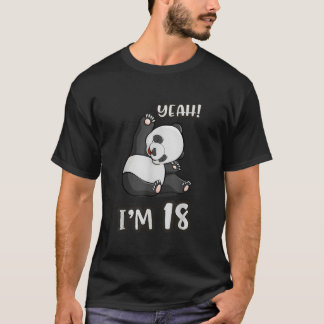 18. Panda im 18 T-Shirt