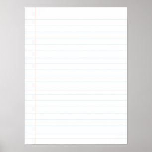 18 po x 24 po, grand poster de carnet