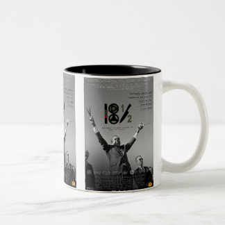 18½ Poster-Tasse Zweifarbige Tasse