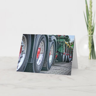 18-Rad-Lastkraftwagenfahrer Geburtstag Karte