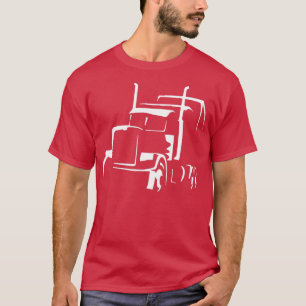 18 Sattelkraftfahrzeug für Lkw-Fahrer, Liebe O T-Shirt