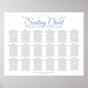 18 Tableau Bleu et blanc Tableau simple Mariage