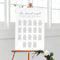 18 Tische Favoriten Personen Acryl Sitzordnung