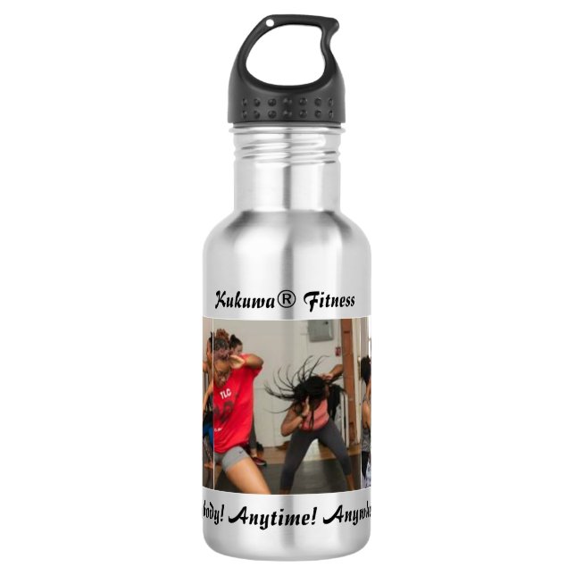 18 Unze-Wasser-Flasche - alle Farben Edelstahlflasche (Vorderseite)